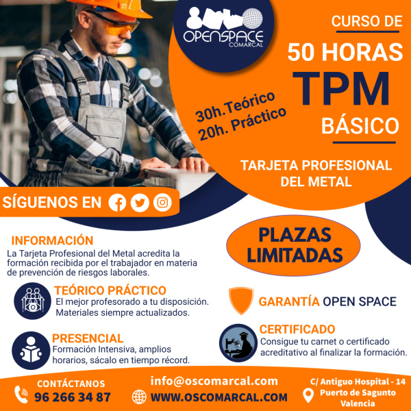 CURSO TPM BÁSICO 50H 