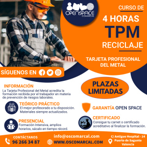 CURSO TPM RECICLAJE 4H