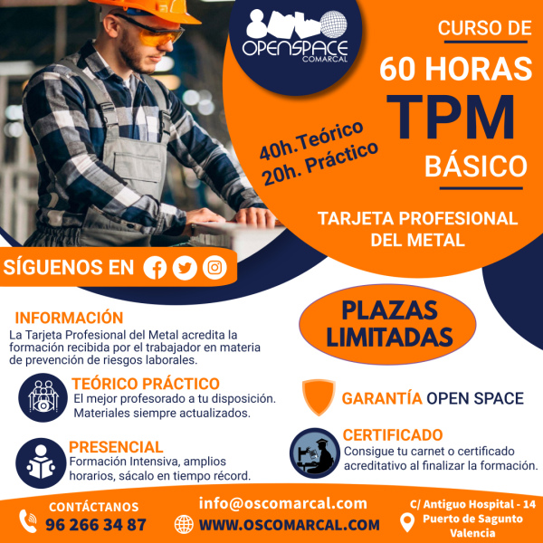 CURSO TPM BÁSICO 60H